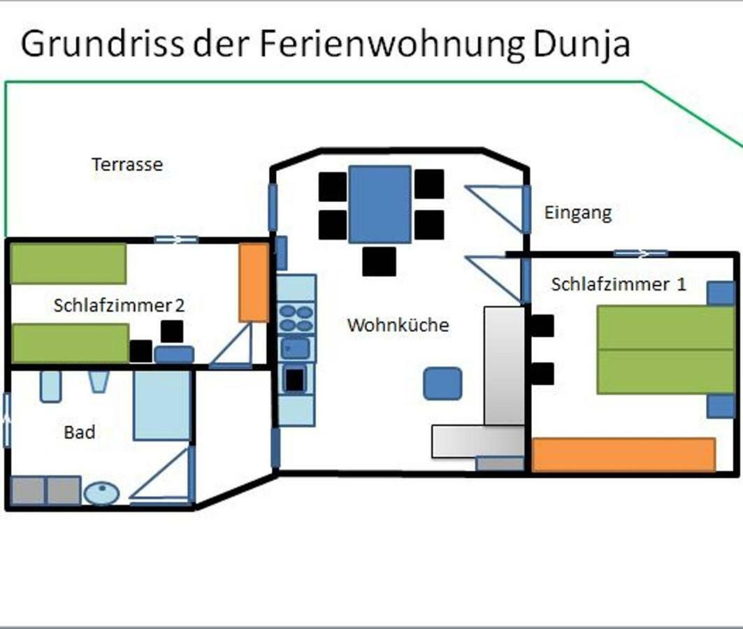 Ferienwohnung Dunja 温特贝格 外观 照片